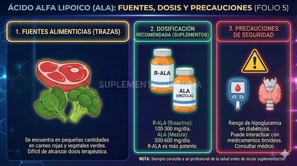 Ácido Alfalipoico (ALA) Extendido Ácido Alfalipoico (ALA) Extendido