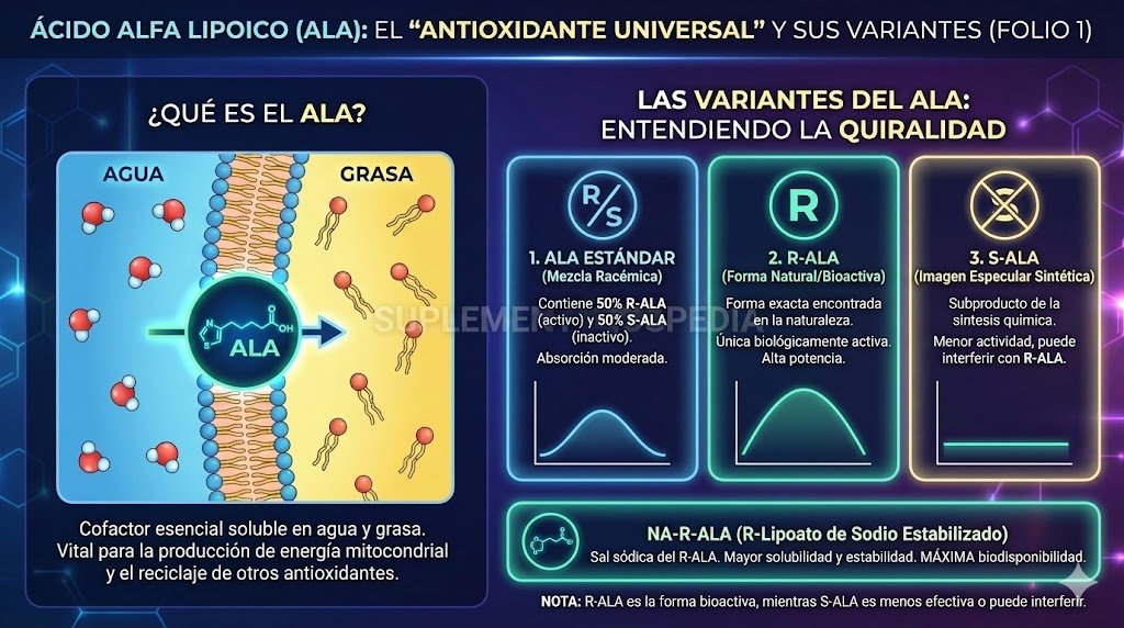 Ácido Alfalipoico (ALA) Extendido Ácido Alfalipoico (ALA) Extendido