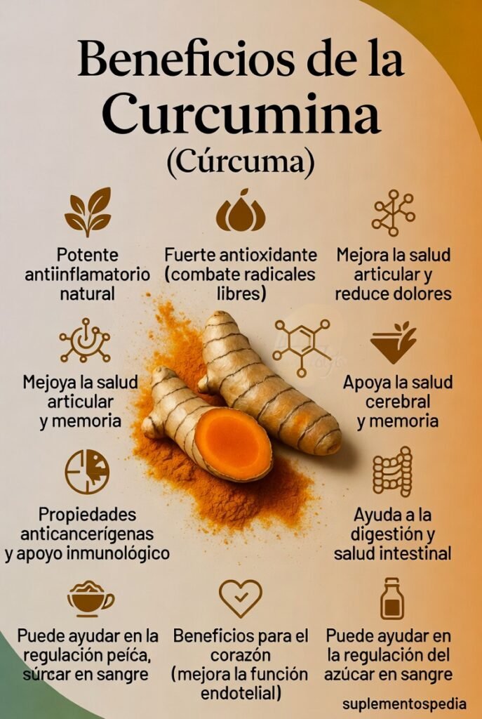Cúrcuma y Curcumina: Beneficios, Biodisponibilidad y Cómo Potenciarla