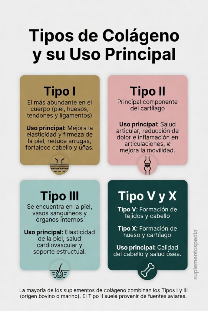 Colágeno Hidrolizado: Beneficios Reales, Tipos y Dosis Correcta Colágeno Hidrolizado: Beneficios Reales, Tipos y Dosis Correcta