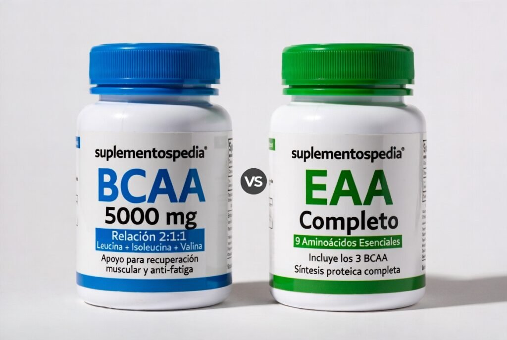 BCAA vs EAA: ¿Cuál Comprar? Comparativa con Evidencia Científica