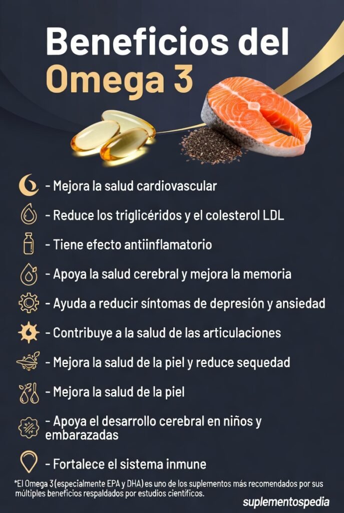 Omega-3: Para qué Sirve, Dosis Correcta y Cómo Elegir el Mejor