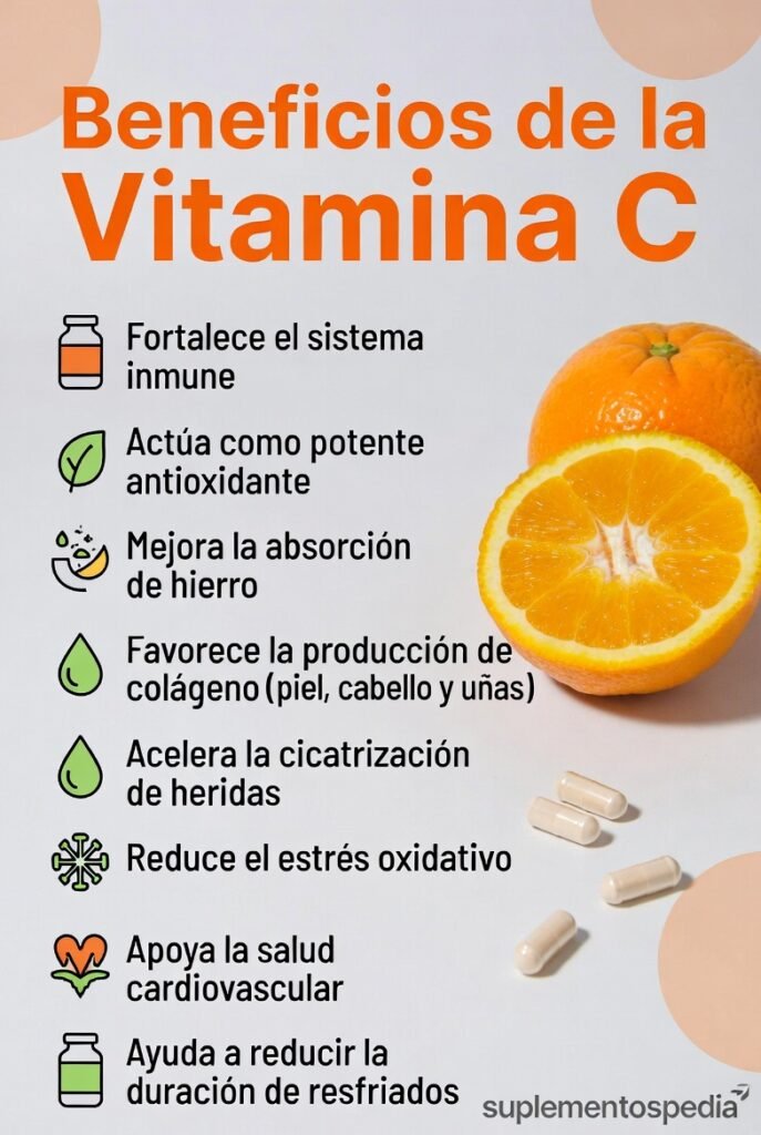 Para qué sirve la Vitamina C: Dosis, Inmunidad y Mucho Más Para qué sirve la Vitamina C: Dosis, Inmunidad y Mucho Más