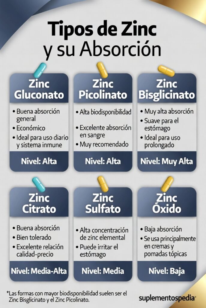 Para qué sirve el Zinc: Beneficios, Deficiencia y Dosis Correcta Para qué sirve el Zinc: Beneficios, Deficiencia y Dosis Correcta